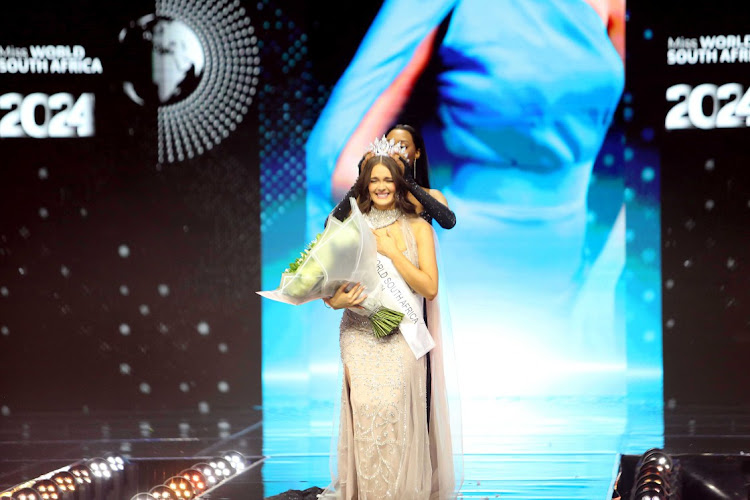 Zoalize Jansen van Runsburg crowned Miss World South Africa 2024