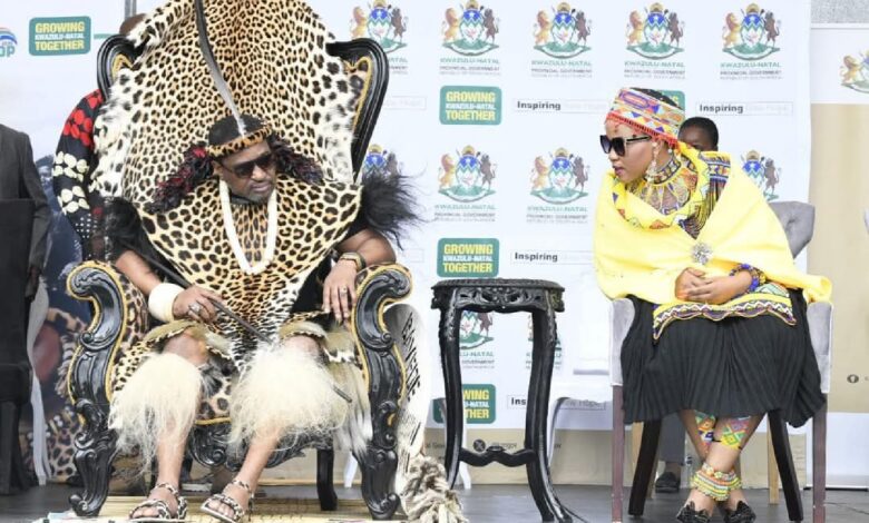 King Misuzulu kaZwelithini attended the commemoration of the Battle of Isandlwana, accompanied by his future wife, Queen Nomzamo Myeni